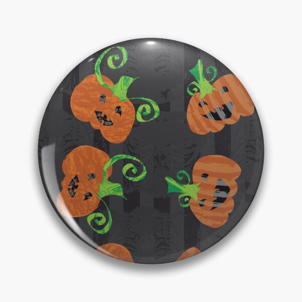 Item preview, Tumbling Jack-O-Lanterns on Gothic Stripe designed and sold by Digitalmyth's Designs.