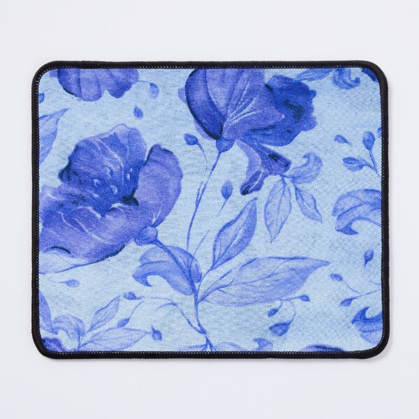 Item preview, Blue Lovers Floral Abstract Pattern designed and sold by AnimaliaStar.