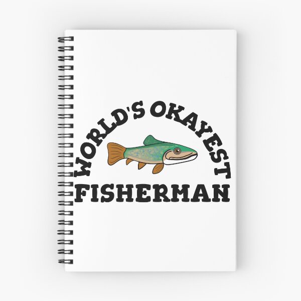 Item preview, World's Okayest Fisherman designed and sold by Sartoris Art.