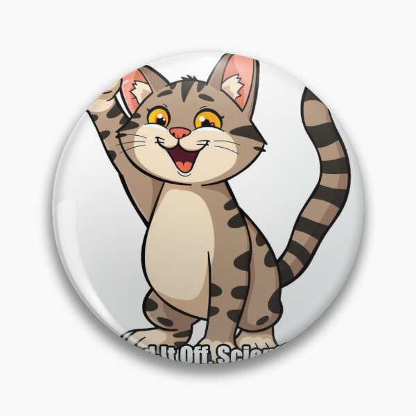 Item preview, Tabby Cat - Knocked It Off Scientifically - Funny Tabby Cat Gift designed and sold by pawdrops.