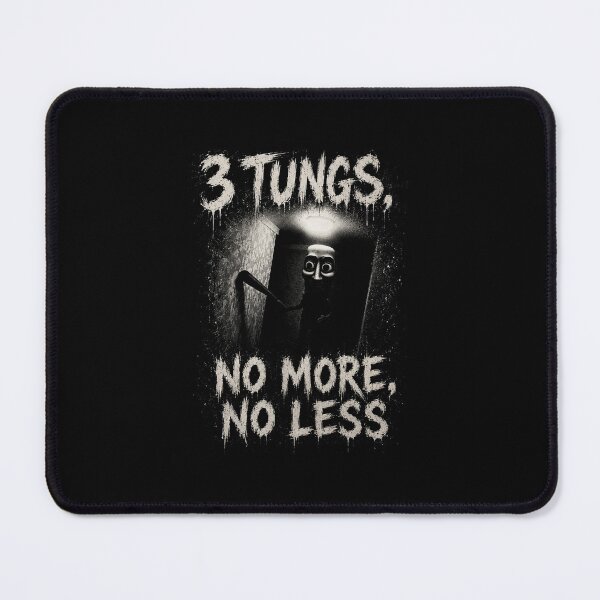Item preview, 3 Tungs, No More, No Less | Horror Tung Tung Tung Sahur Meme designed and sold by Open25Hours.