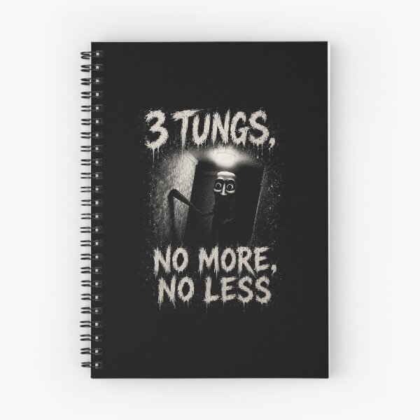 Item preview, 3 Tungs, No More, No Less | Horror Tung Tung Tung Sahur Meme designed and sold by Open25Hours.
