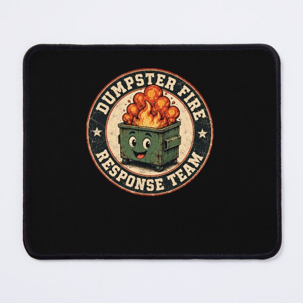 Item preview, Dumpster Fire Response Team Chaos Coordinator Problem Solver Manager designed and sold by RetroMini2026.