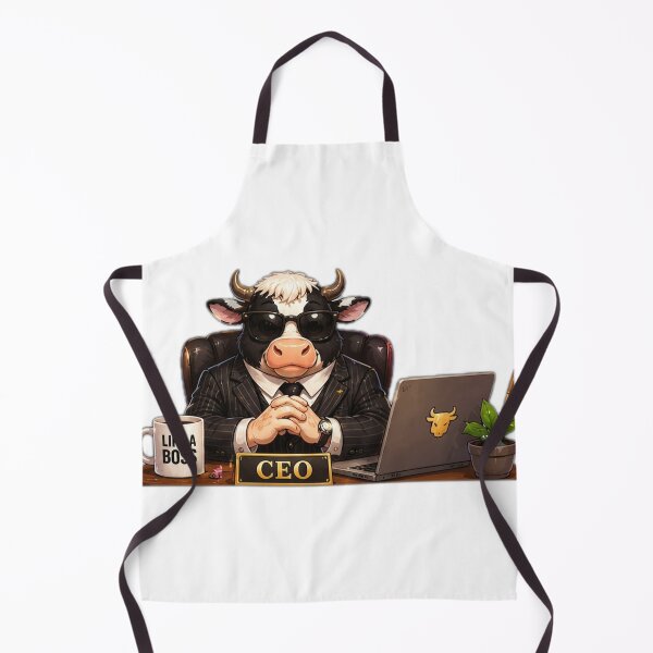 Item preview, Boss CEO Bull Working in Office designed and sold by DailyDoodlesBySumbul.