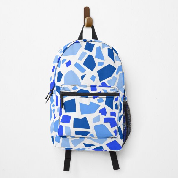 Item preview, Blue Terrazzo Pattern | Cobalt Sky Seamless Mosaic Abstract Mediterranean designed and sold by Dino-Lune.