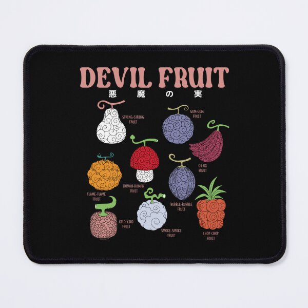 Item preview, Anime Devil Fruit Varieties designed and sold by CoquetteGoose.