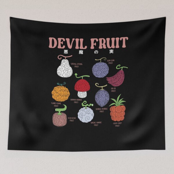 Item preview, Anime Devil Fruit Varieties designed and sold by CoquetteGoose.