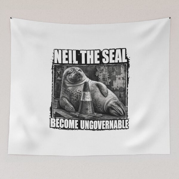Item preview, Neil la foca designed and sold by dianadouri.