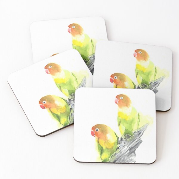 Item preview, Parrot Watercolor Bird designed and sold by Cobalt Blue Watercolors.