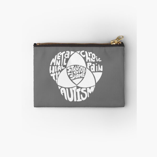 Item preview, Struggle Not Shame Venn Diagram (White) designed and sold by Rowan-artist.