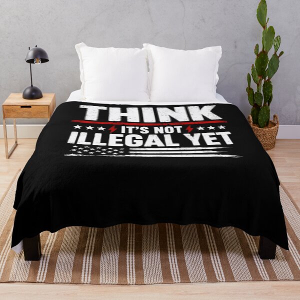 Item preview, Think It's Not Illegal Yet Freedom Speech American Patriot designed and sold by RetroMini2026.
