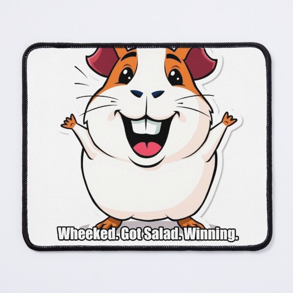 Item preview, Guinea Pig - Wheeked Got Salad Winning - Funny Guinea Pig Gift designed and sold by pawdrops.
