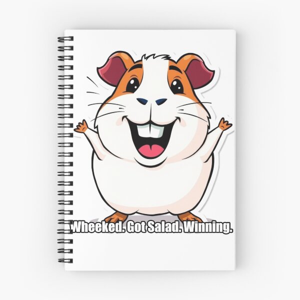 Item preview, Guinea Pig - Wheeked Got Salad Winning - Funny Guinea Pig Gift designed and sold by pawdrops.