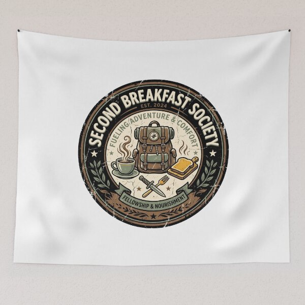 Item preview, Second Breakfast Society Fueling Adventure and Comfort designed and sold by Fenay Designs.
