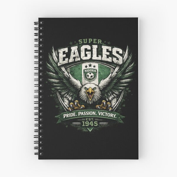 Item preview, Nigeria Super Eagles T-Shirt | Pride Passion Victory | Eagle Football Fan Graphic Tee designed and sold by WildTrace.