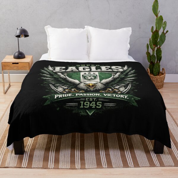 Item preview, Nigeria Super Eagles T-Shirt | Pride Passion Victory | Eagle Football Fan Graphic Tee designed and sold by WildTrace.
