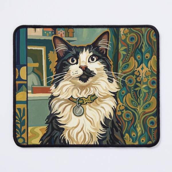 Item preview, Tuxedo Cat Artwork designed and sold by Matt Burgess.