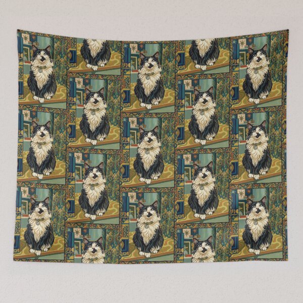 Item preview, Tuxedo Cat Artwork designed and sold by Matt Burgess.