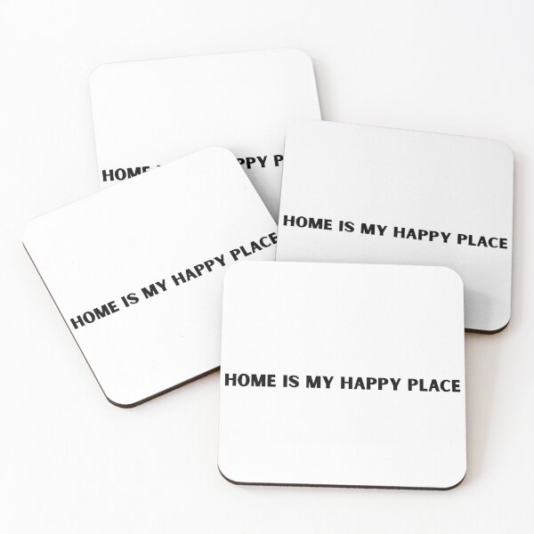 Item preview, Home Is My Happy Place Funny Homebody Introvert designed and sold by FarazDesign110.