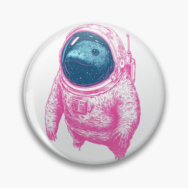 Item preview, Space Exploring Tardigrade Micro Animal Risograph designed and sold by dragonwolfpack.