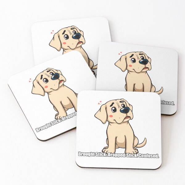 Item preview, Labrador - Brought Stick Dropped Stick Confused - Funny Labrador Gift designed and sold by pawdrops.