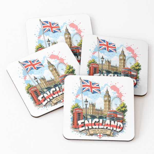 Item preview, England Urban Graffiti Travel Vintage Design designed and sold by EdwinkOne.