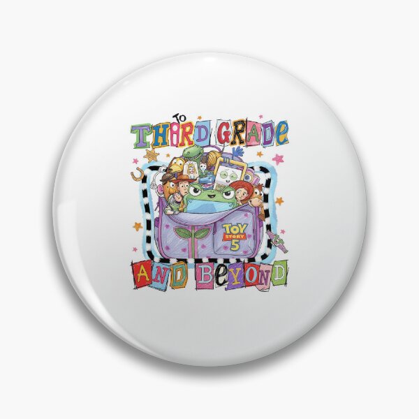 Item preview, To Third Grade And Beyond Toy Inspired Back To School Cartoon Design designed and sold by DarylPope.