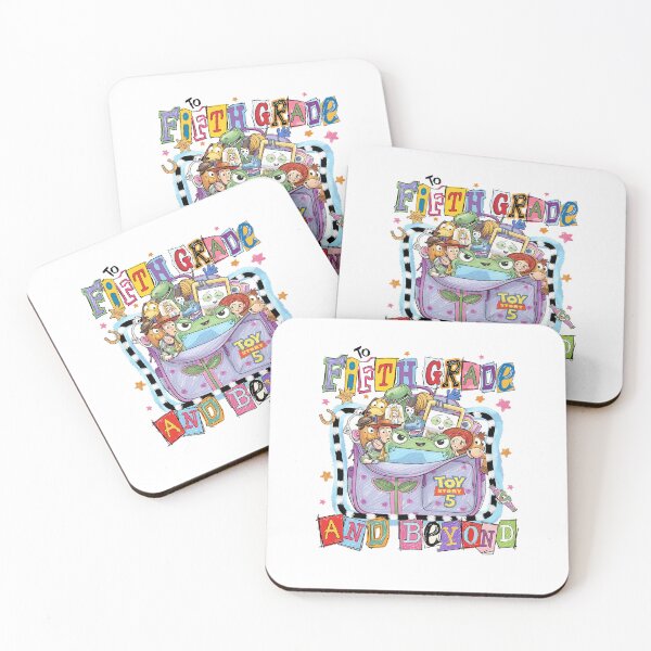Item preview, To Fifth Grade And Beyond Toy Inspired Back To School Cartoon Design designed and sold by DarylPope.