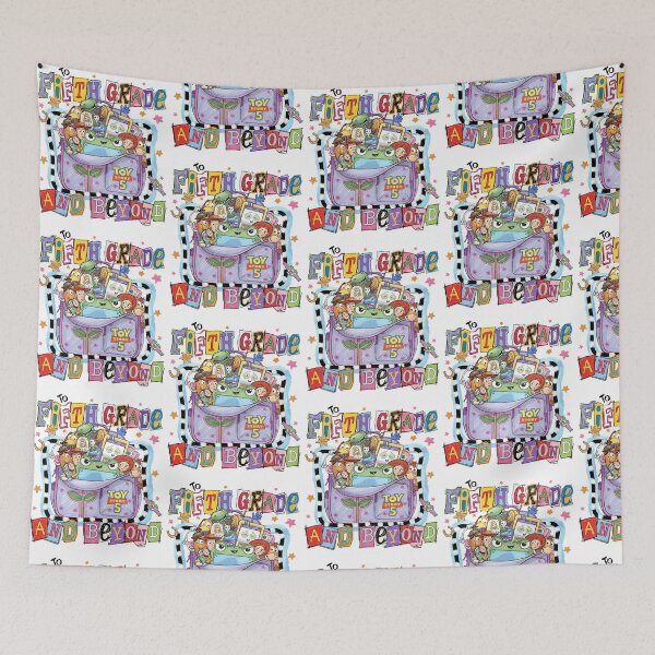 Item preview, To Fifth Grade And Beyond Toy Inspired Back To School Cartoon Design designed and sold by DarylPope.