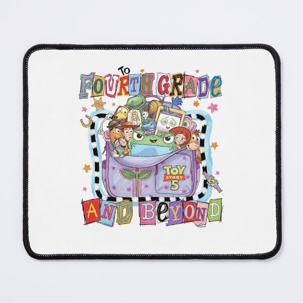 Item preview, To Fourth Grade And Beyond Toy Inspired Back To School Cartoon Design designed and sold by DarylPope.
