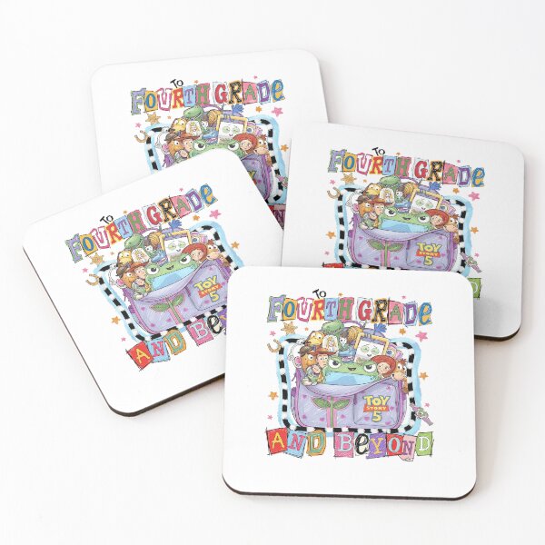 Item preview, To Fourth Grade And Beyond Toy Inspired Back To School Cartoon Design designed and sold by DarylPope.