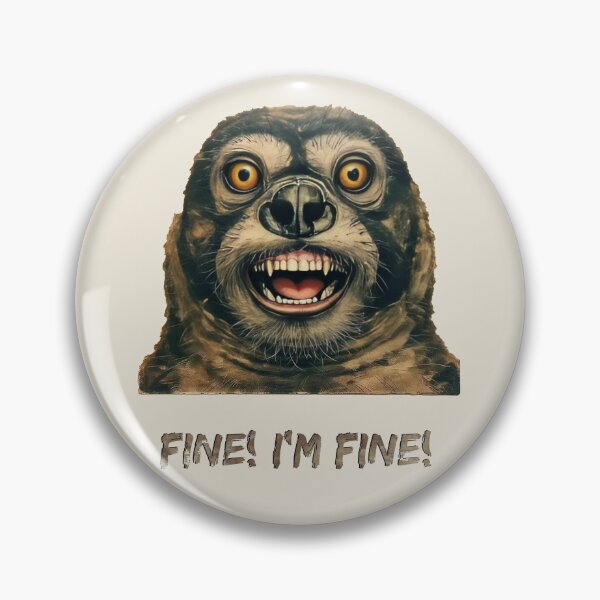Item preview, Emotionally Stable Seal? Yeah... Right. | Fine! I'm Fine! Funny Animal Meme designed and sold by just-quotes.