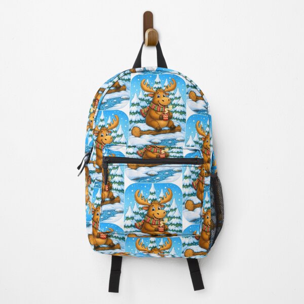 Item preview, Winter Moose | Hot Cocoa Forest Adventure designed and sold by Clothes With Smiling Animals Walt Gral.