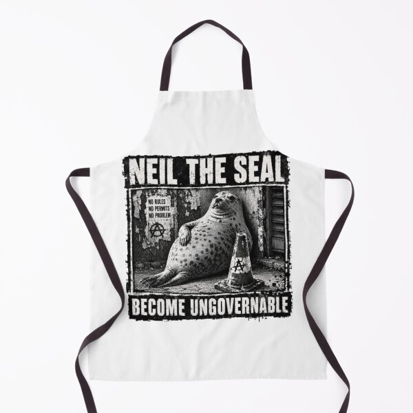 Item preview, neil the seal designed and sold by dianadouri.