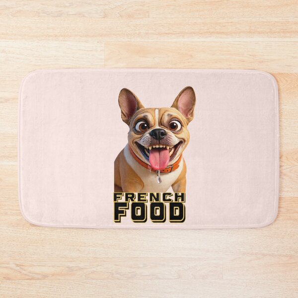 Item preview, French Bulldog FRENCH FOOD  designed and sold by SmARTNiki.