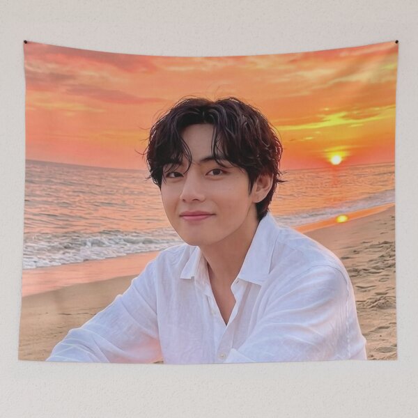 Item preview, Bts kpop group comeback kim taehyung designed and sold by Arjun4282.