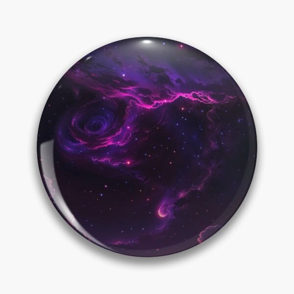 Item preview, Neon purple space galaxy planets and starry night beach vacation designed and sold by cocomelon168.