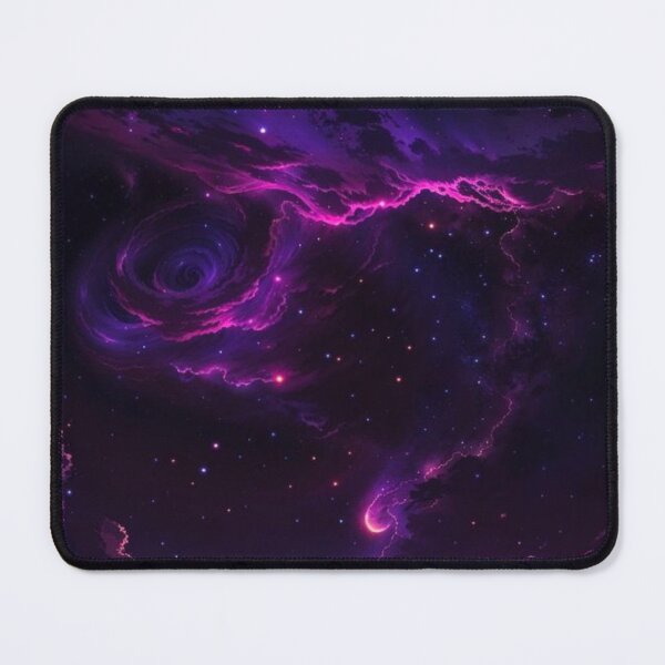 Item preview, Neon purple space galaxy planets and starry night beach vacation designed and sold by cocomelon168.