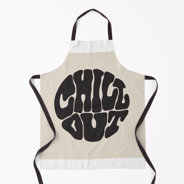 Item preview, Chill Out Retro Bubble Text designed and sold by NNCollection.