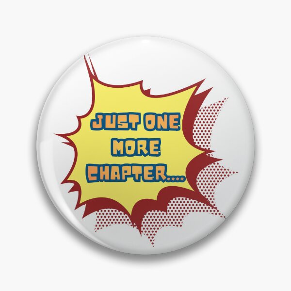 Item preview, Just One More Chapter Manga Explosion Bubble designed and sold by littleearty.
