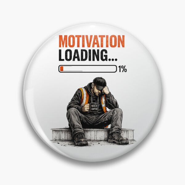 Item preview, Motivation Loading... 1% | Funny Warehouse Worker T-Shirt designed and sold by LukWer.