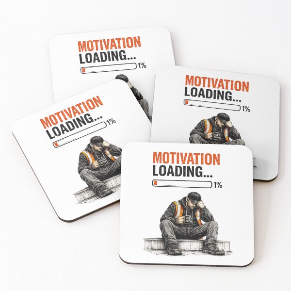 Item preview, Motivation Loading... 1% | Funny Warehouse Worker T-Shirt designed and sold by LukWer.