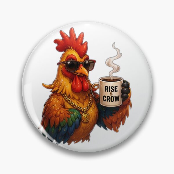 Item preview, Cool Coffee Rooster with Sunglasses designed and sold by DailyDoodlesBySumbul.