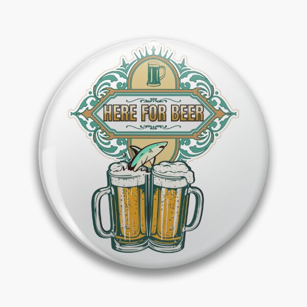 Item preview, Here for the Beer designed and sold by ThemeShark.