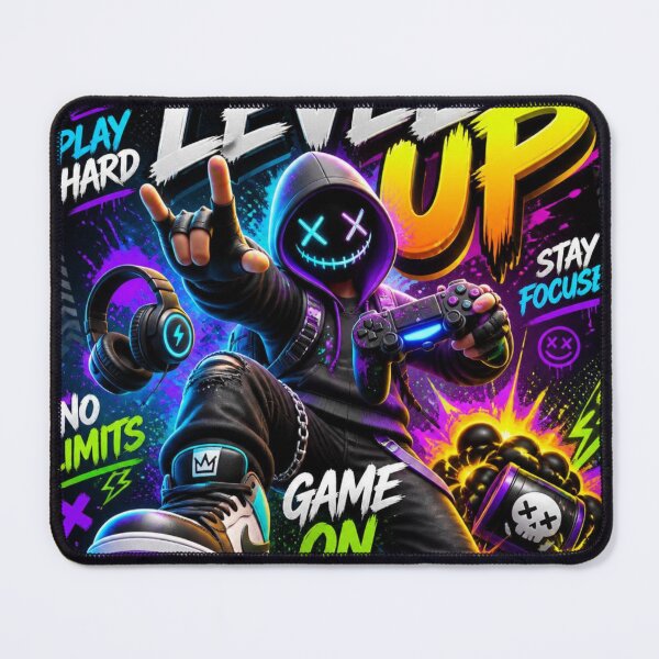 Item preview, Level Up Neon Gaming Avatar designed and sold by AgnesB77.