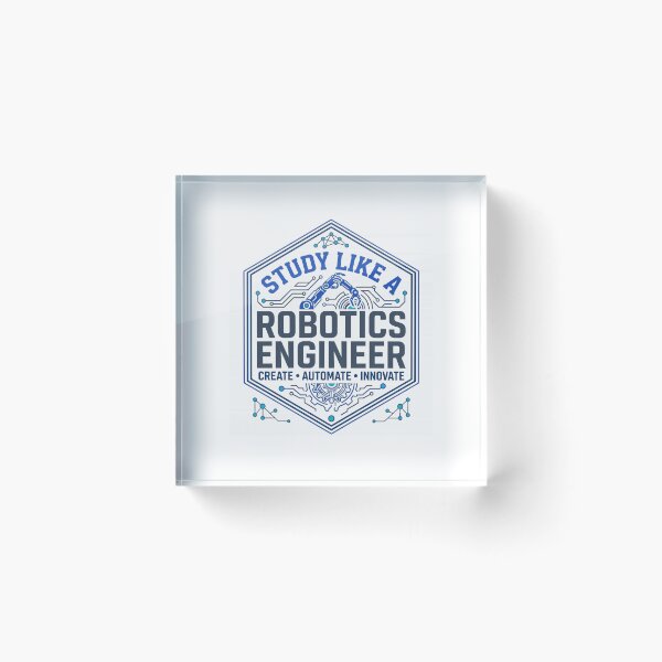 Item preview, Study Like a Robotics Engineer | STEM Engineering Student Gift T-Shirt designed and sold by Amr Darwish Graphic designer.