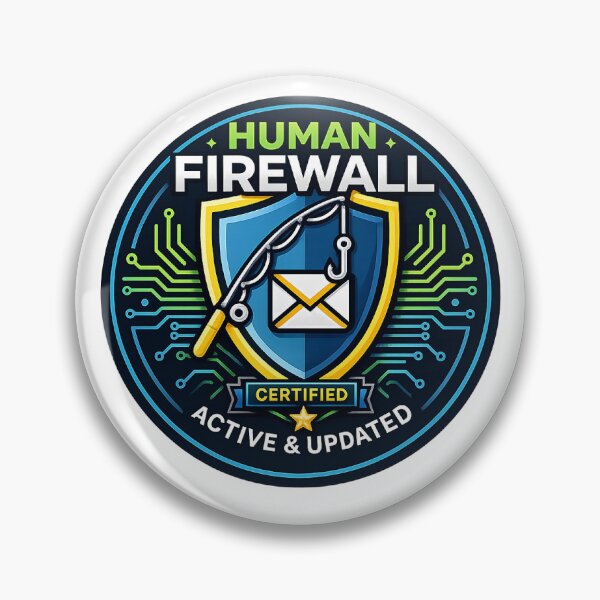 Item preview, Human Firewall: Defense Against Phishing designed and sold by danivaq.