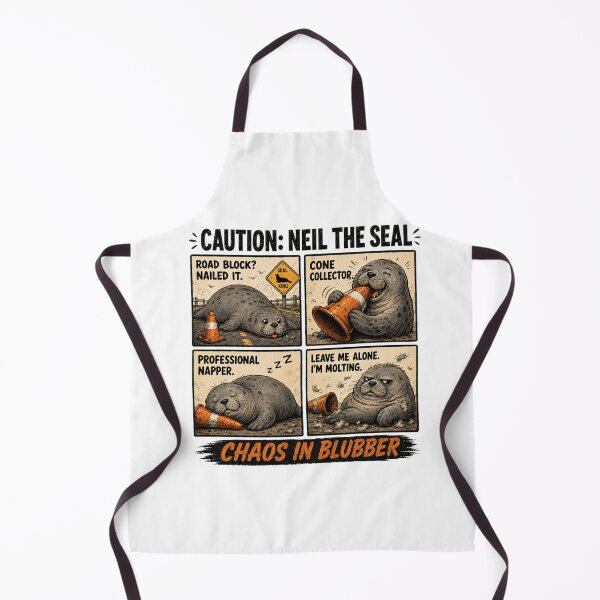 Item preview, Neil la foca designed and sold by dianadouri.