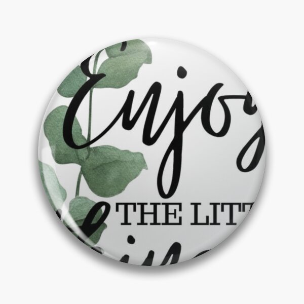 Item preview, Enjoy The Little Things Eucalyptus designed and sold by NNCollection.