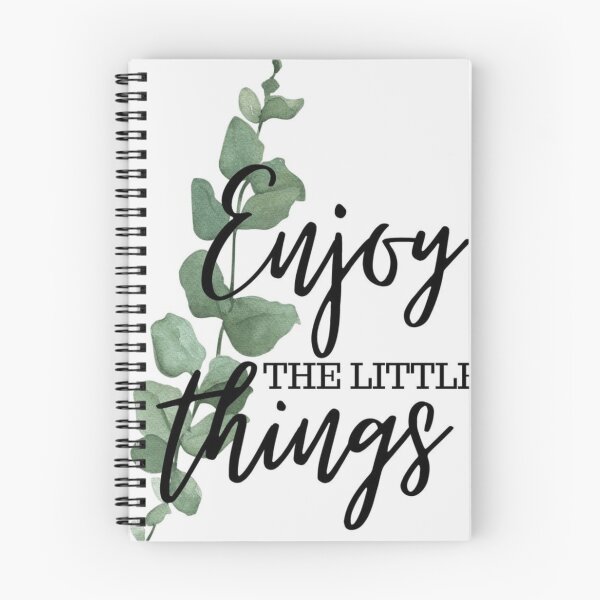 Item preview, Enjoy The Little Things Eucalyptus designed and sold by NNCollection.